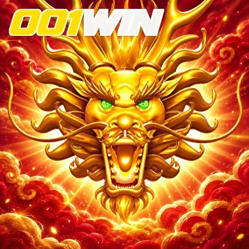001WIN — ilustração de um dragão dourado